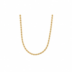 Halskette Edelstahl 18K vergoldet „Woven Light"