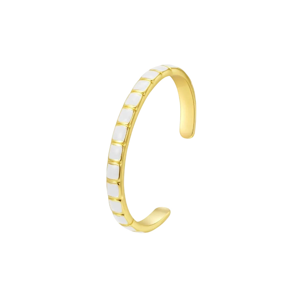 Ivory Bamboo Bangle